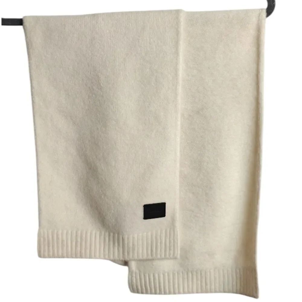All Saints Cream Scarf